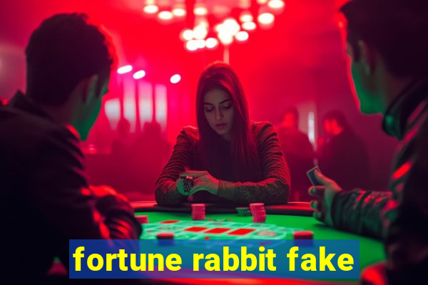 fortune rabbit fake